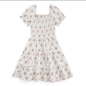 POLO Smocked Floral Dress